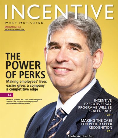 Awarded “Manufacturers Rep - Outstanding Business Development” by Incentive Magazine